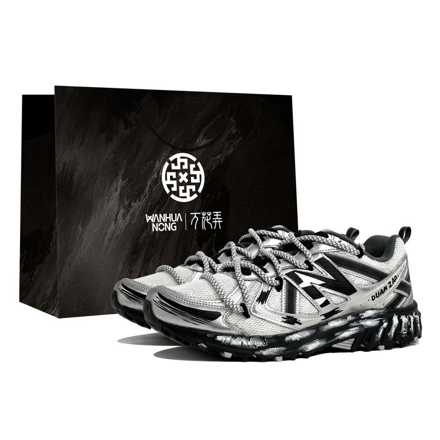 New Balance New Balance NB 410 Abrasion Resistant Low top Running Shoes Unisex Silver Gray