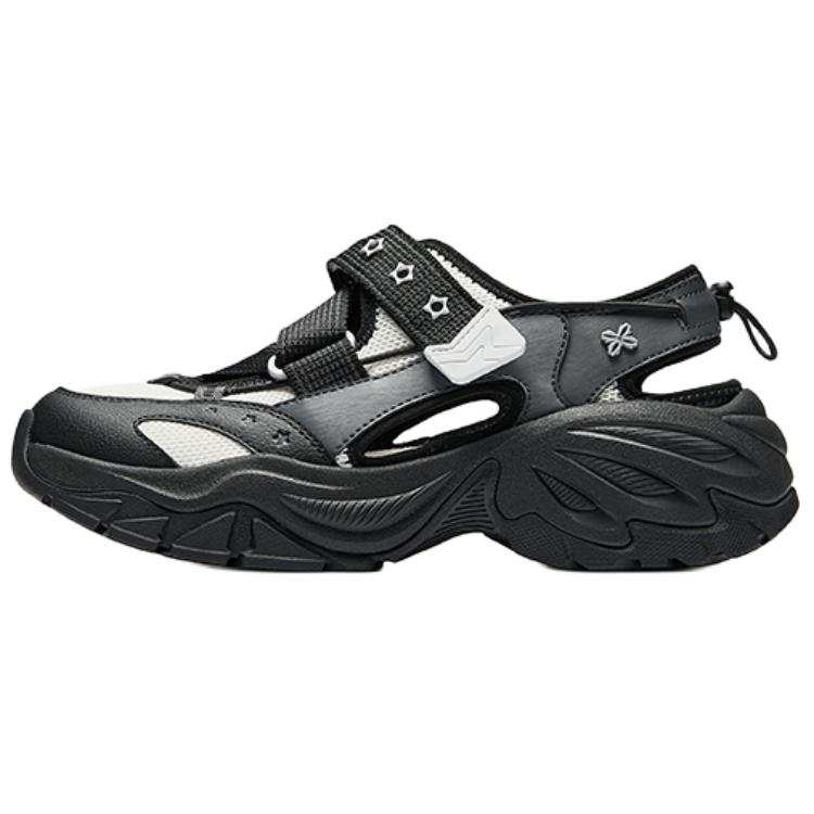 Anta Galaxy S Textile, Synthetic Leather River Trekking Shoes Women's White Black Gray