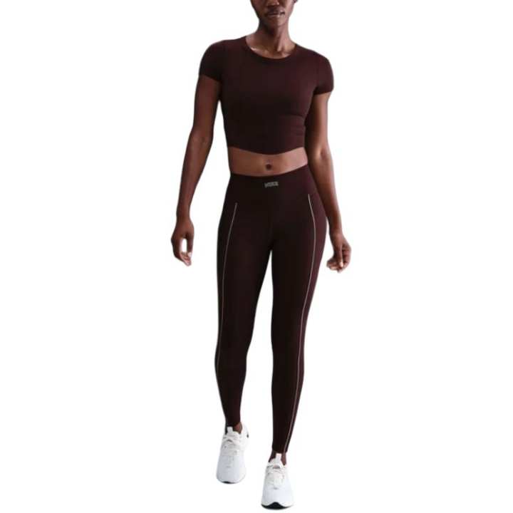 Nike Nike Leggings Women's Burgundy Red Moderate