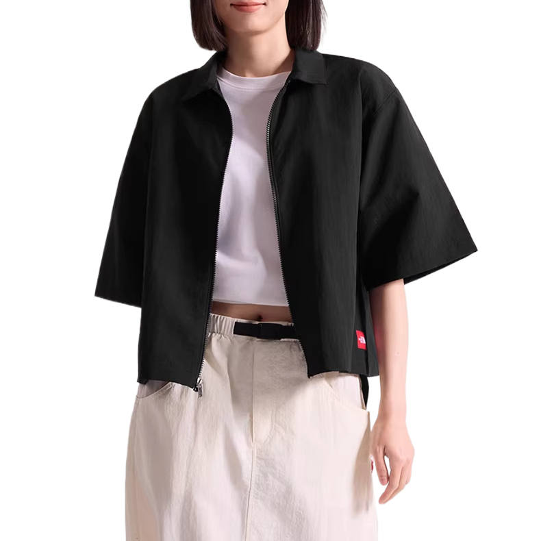 THE NORTH FACE Shirts Women's Cosmic Black Lapel Moderate