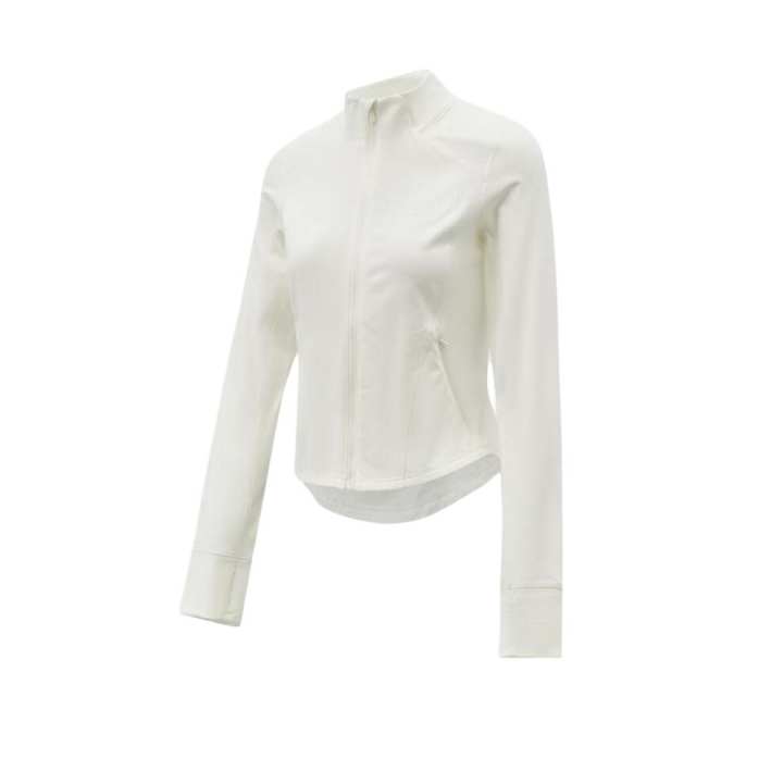 Adidas Adidas Jackets Women's Ecru Stand Collar Moderate Other