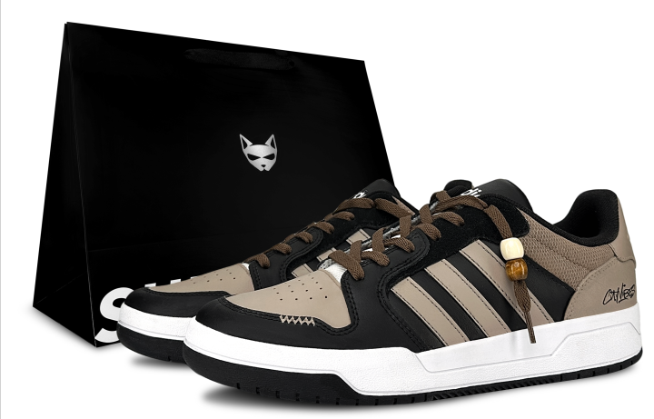 Adidas Adidas Black Brown Mocha Low top Skateboard Shoes Unisex
