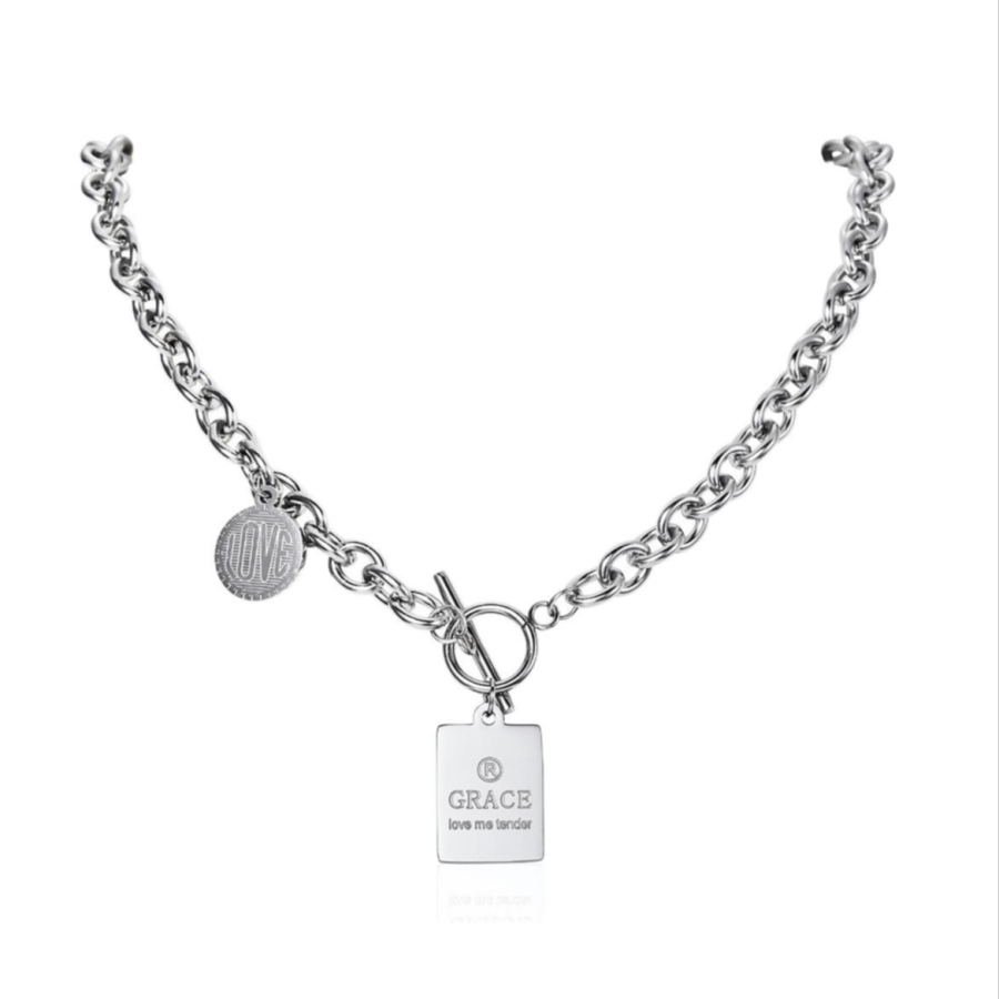 Zeroline Zeroline Titanium Steel Necklaces Unisex