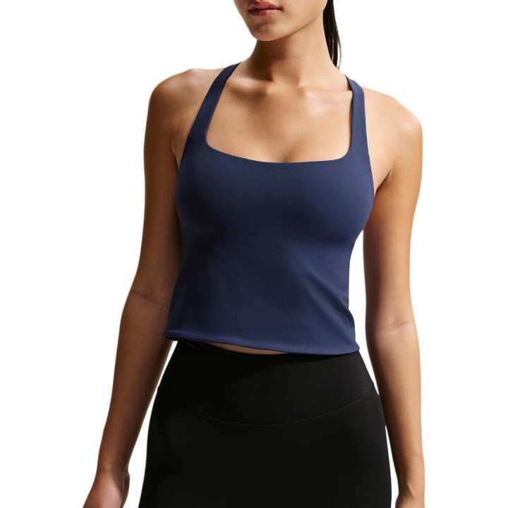 Nike Nike Zenvy Sleeveless Sports Shirts Women's Midnight Blue
