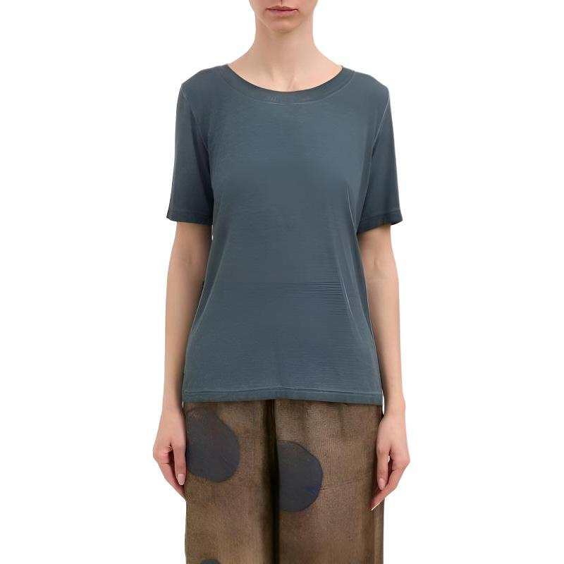UMA WANG T Shirts Women's Blue Crew Neck
