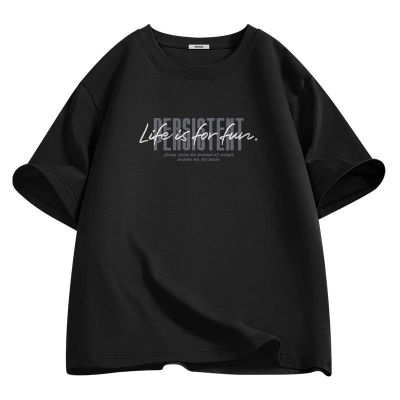 MINISO MINISO T Shirts Unisex Crew Neck Moderate