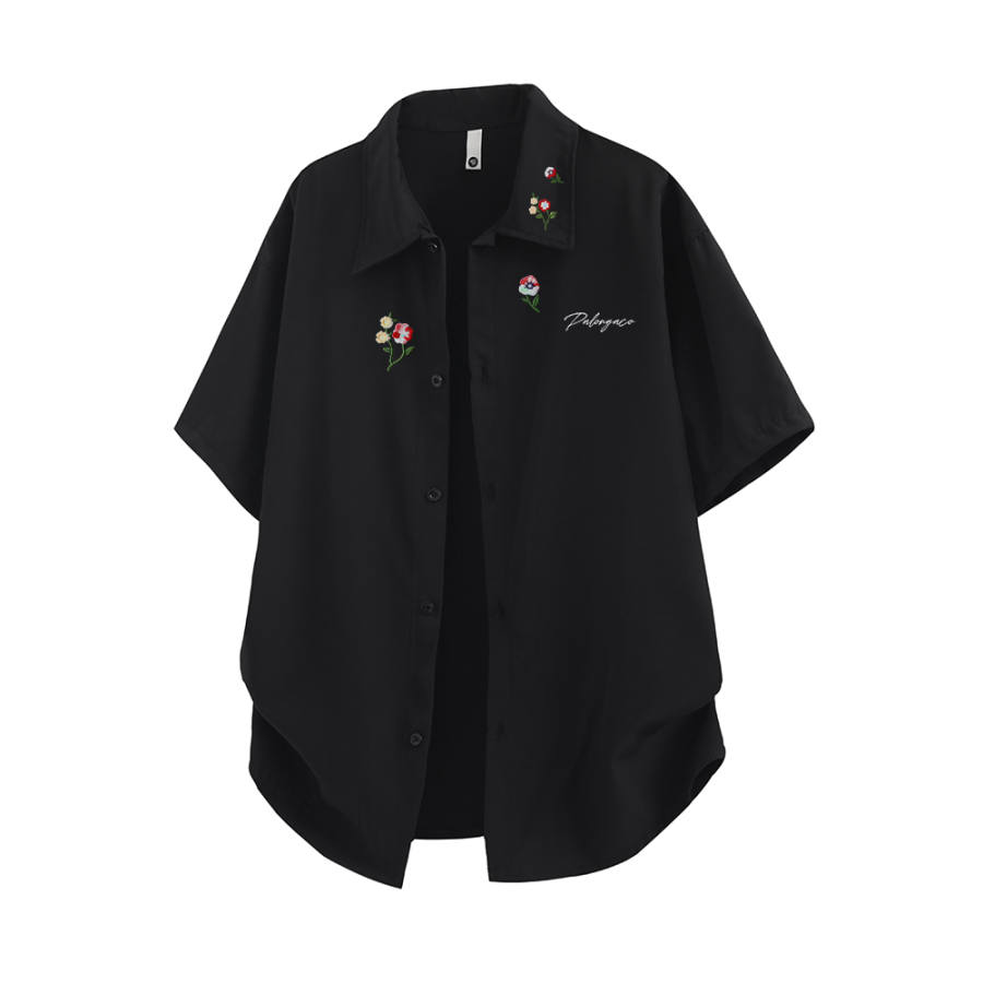 PAL ONGACO Shirts Unisex Lapel Thin Shirt