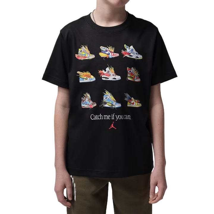 Jordan Jordan Kids T Shirts Crew Neck Moderate