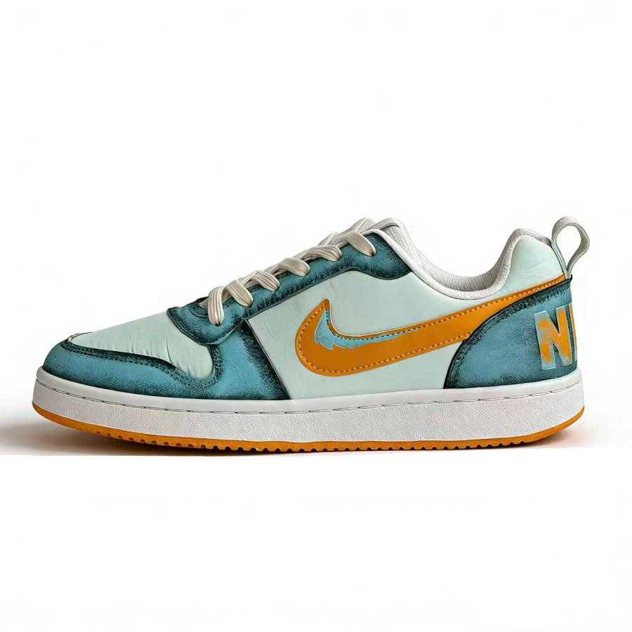 Nike Nike Court Borough Abrasion Resistant Low top Skateboard Shoes Unisex Sky Blue