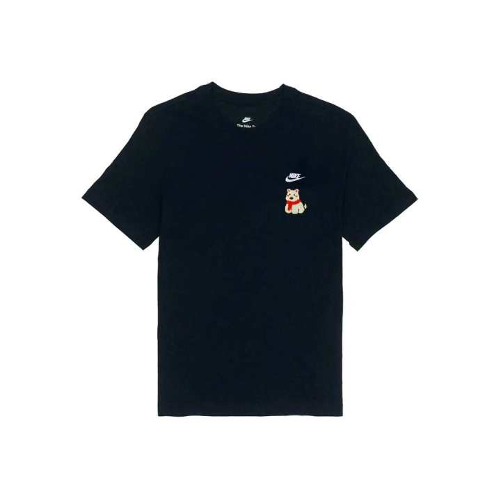 Nike Nike Sportswear T Shirts Unisex Black Crew Neck