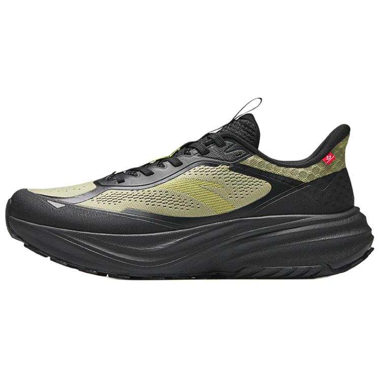 Anta Kunlun Fabric Low top Running Shoes Men's Green Black