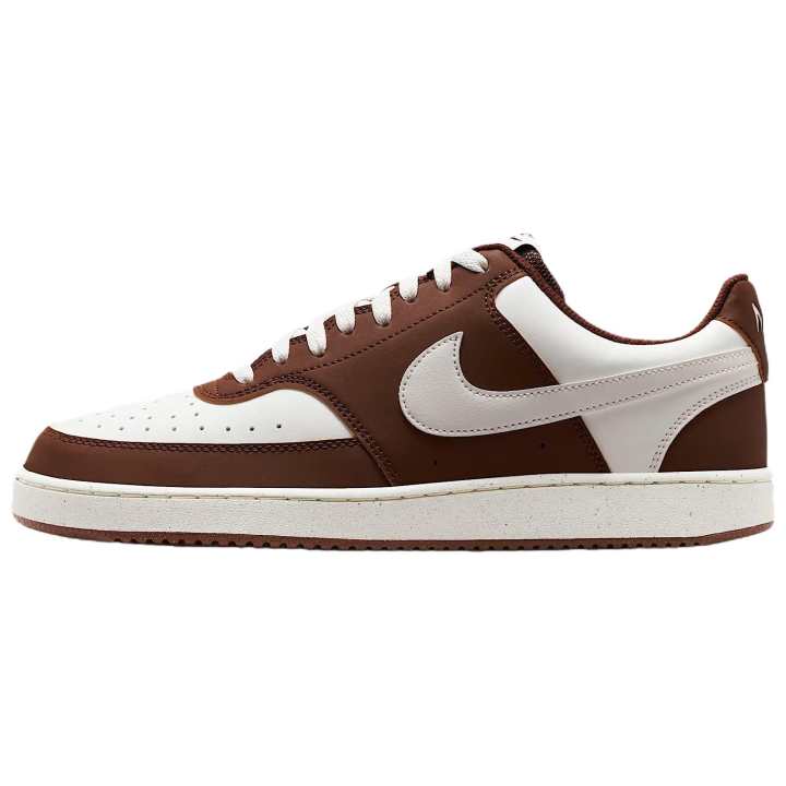 Nike Nike Court Vision Synthetic Leather Breathable Low top Skateboard Shoes Men's