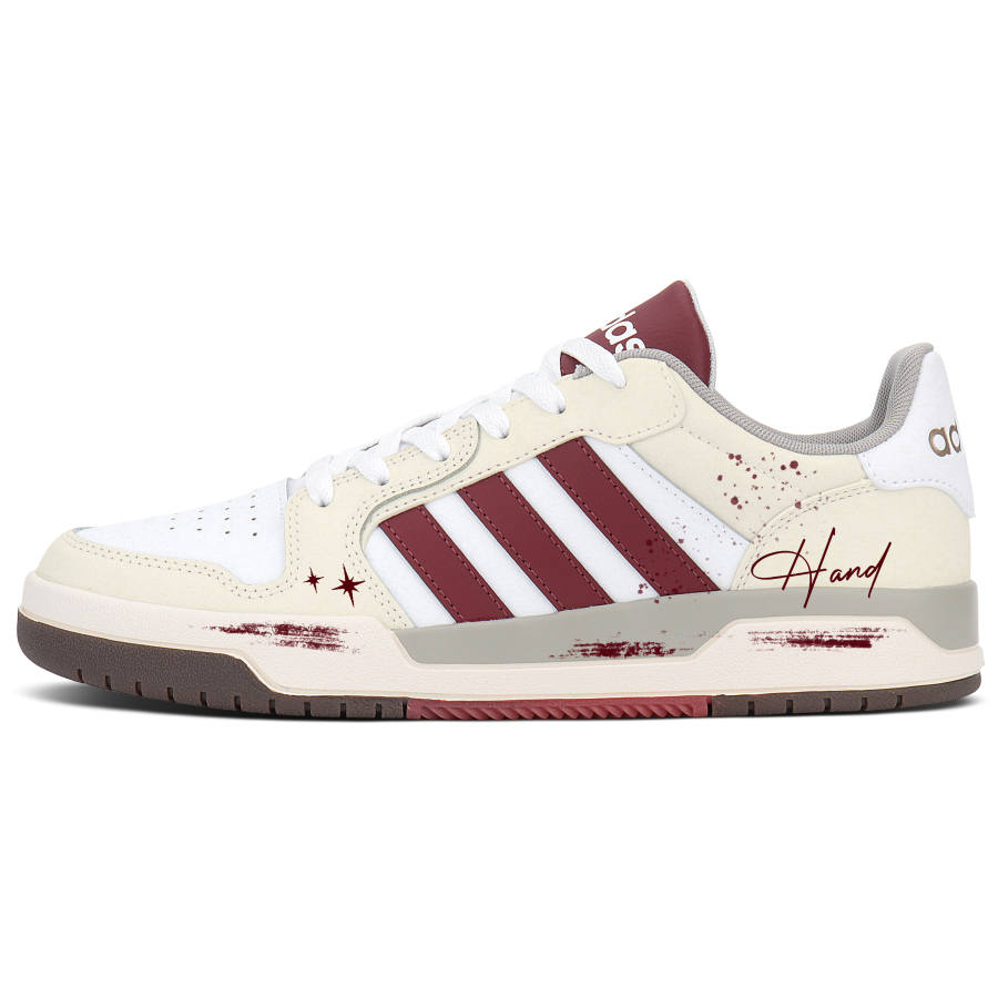 Adidas Neo Entrap Low top Skateboard Shoes Unisex Red