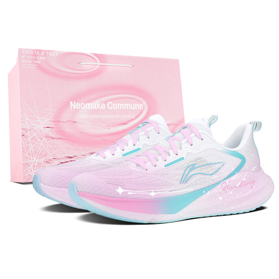 Li-Ning Li Ning My Leap 4.0 Casual Training Running Shoes Women's Pink