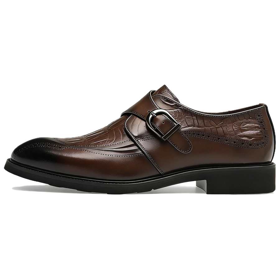 Hodo Top Grain Cow Leather Casual Leather Shoes Men's