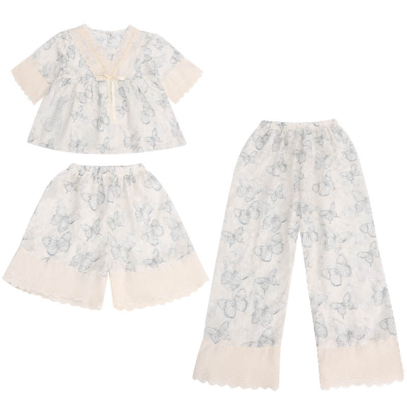 Lanza Loungewear Set Of 3 Beige Kids'