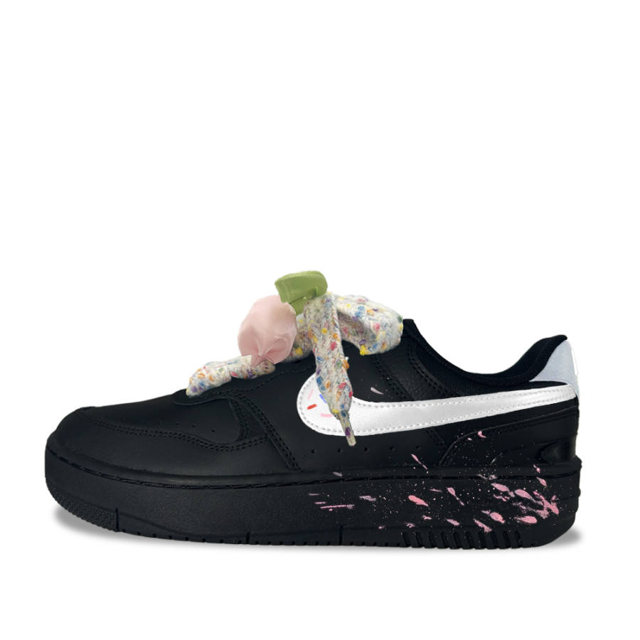 Nike Nike Gamma Force Whispers Of Haruno Synthetic Leather Low top Skateboard Shoes Women's Black