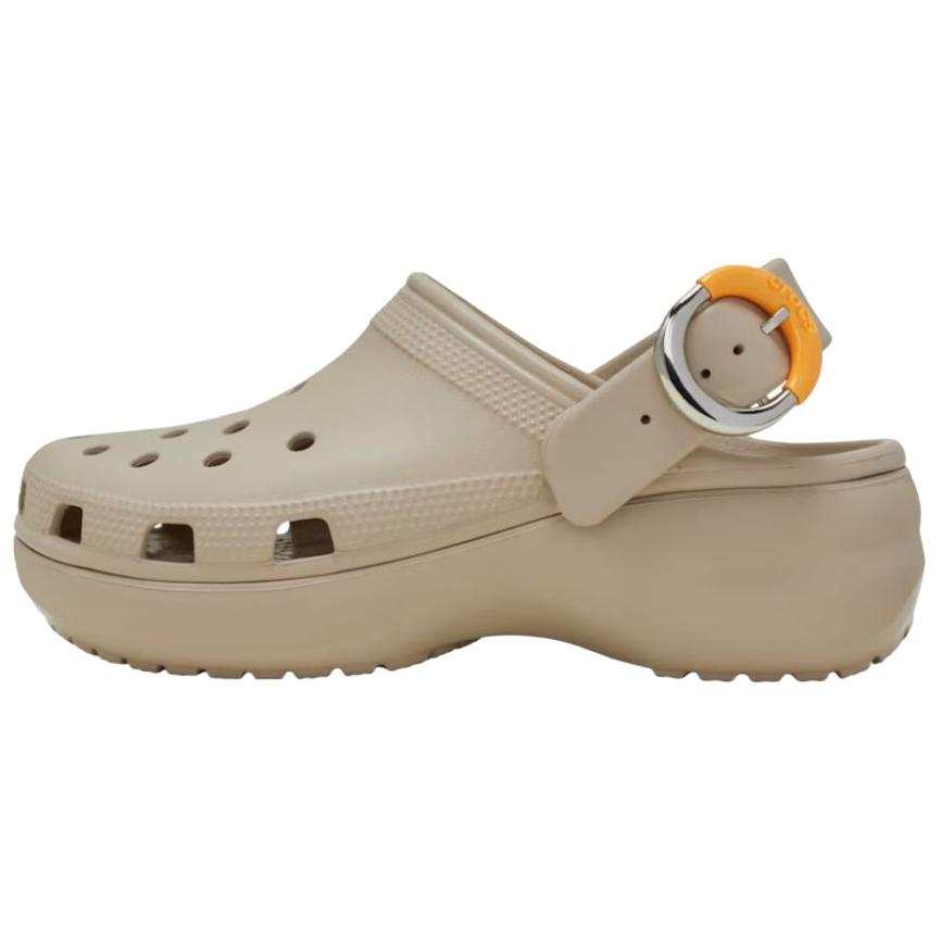 Crocs Crocs Classic Platform Clog Clogs Women's Beige