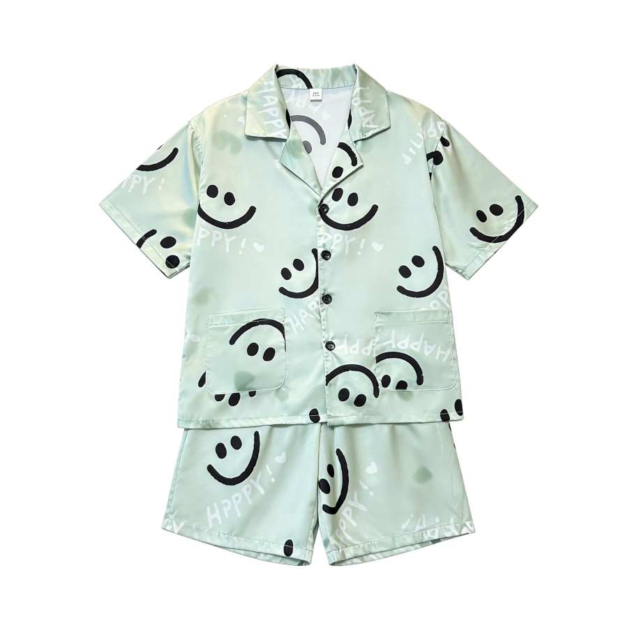 Lanza Lanza Kids Loungewear Sets Lapel Moderate