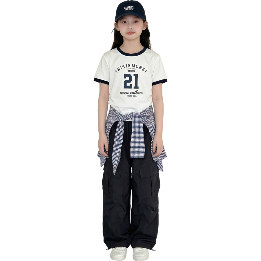 Lanza Girls' Set Summer Style Middle School Kids'