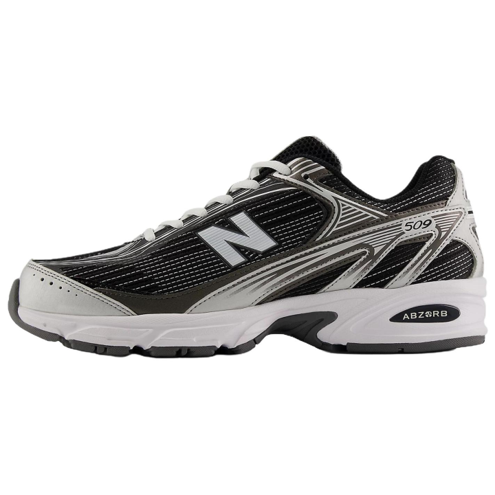 New Balance 509 New Balance 'Black White Silver Metallic'