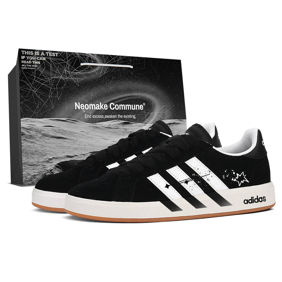 Adidas Adidas GRANDCOURT ALPHA 00s Rubber Low top Adidas Shoes Unisex Black