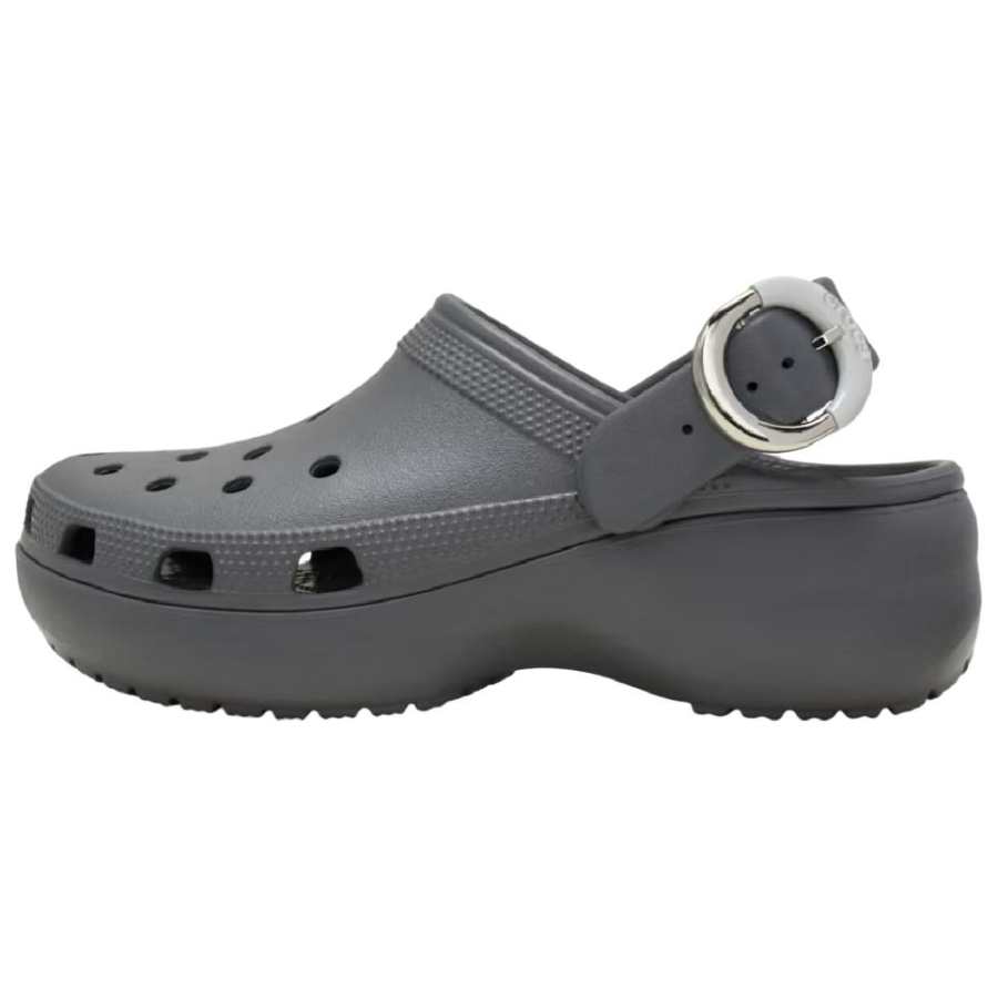 Crocs Crocs Classic Platform Clog Clogs Women's Black Gray