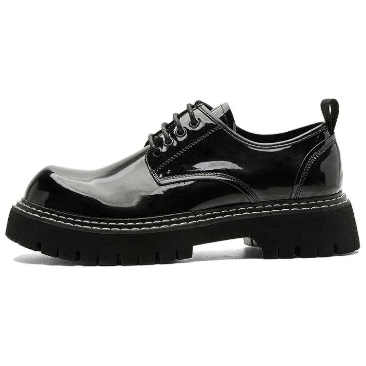 Hodo Patent Leather Casual Leather Shoes Men's