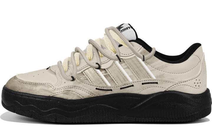 Adidas Adidas LITE SHUFFLE Skateboard Shoes Unisex Low Top Black