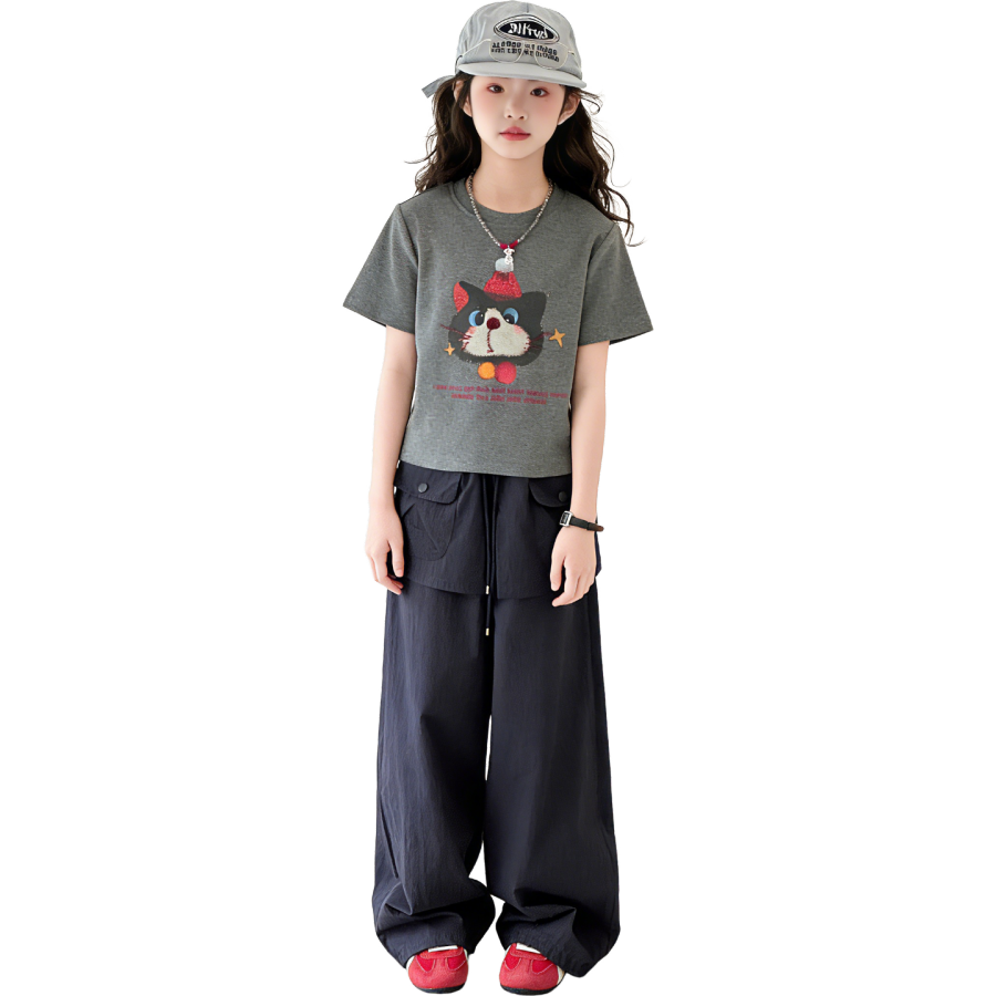Lanza Lanza Girls' Set Spring Fall Middle School Kids'