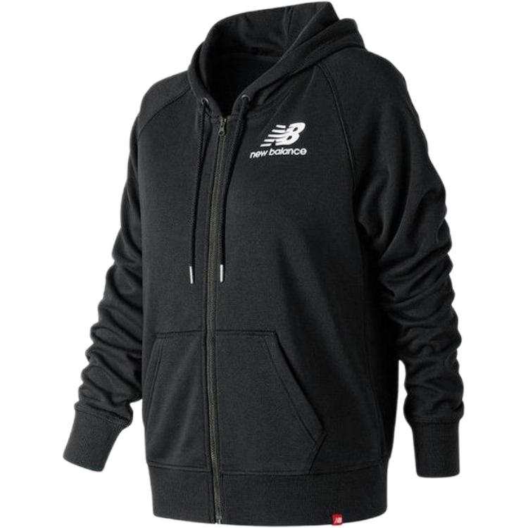 New Balance New Balance Sweatshirts Women's Black Hooded Non Detachable Moderate