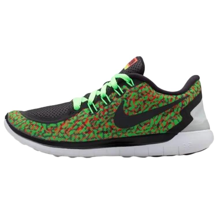 Nike Nike Free 5.0 Print Running Shoes Women's Green