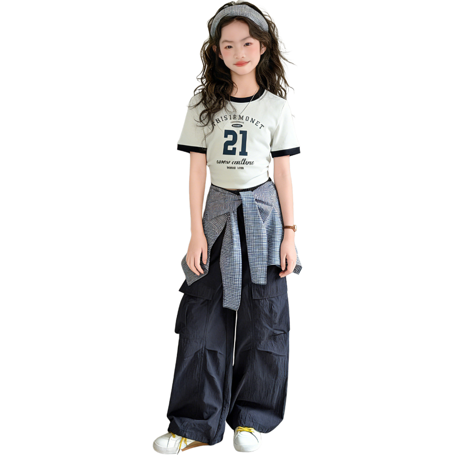 Lanza Lanza Girls' Set Spring Fall Middle School Kids'