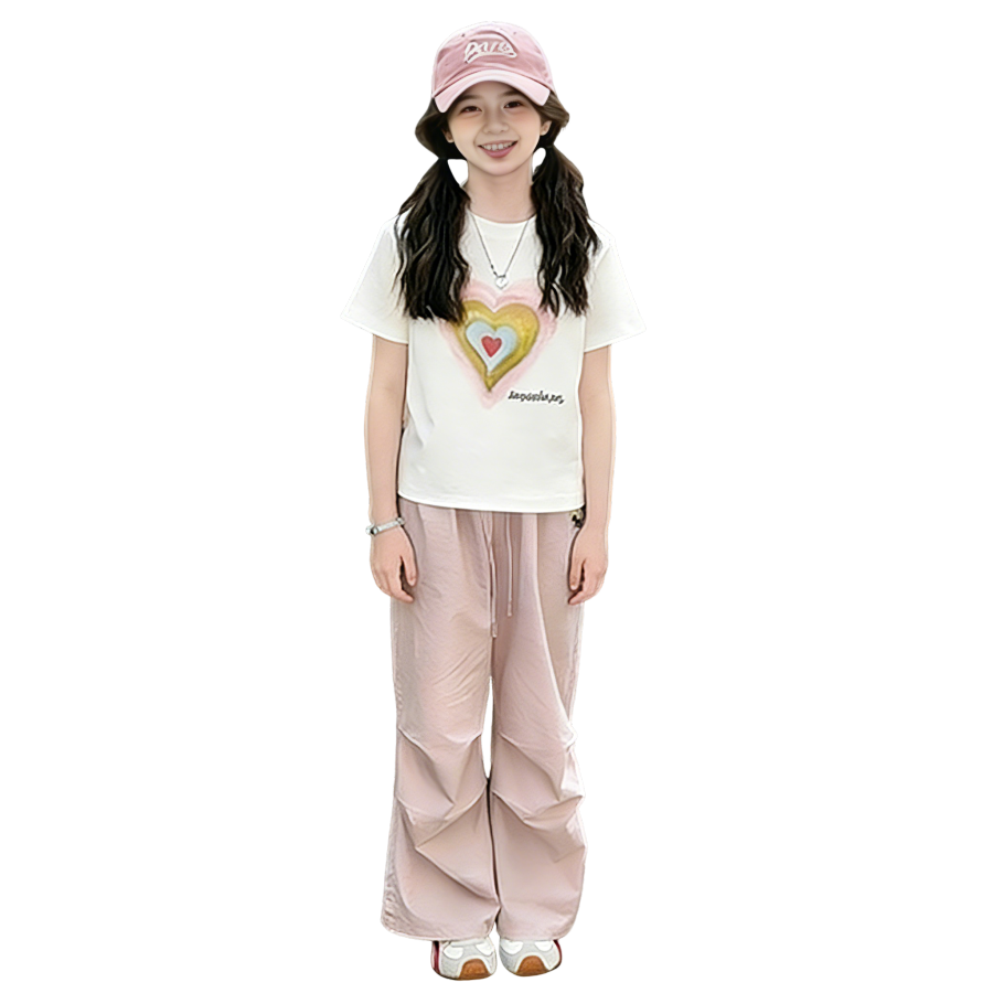 Lanza Kids Casual Sportswear Crew Neck Moderate