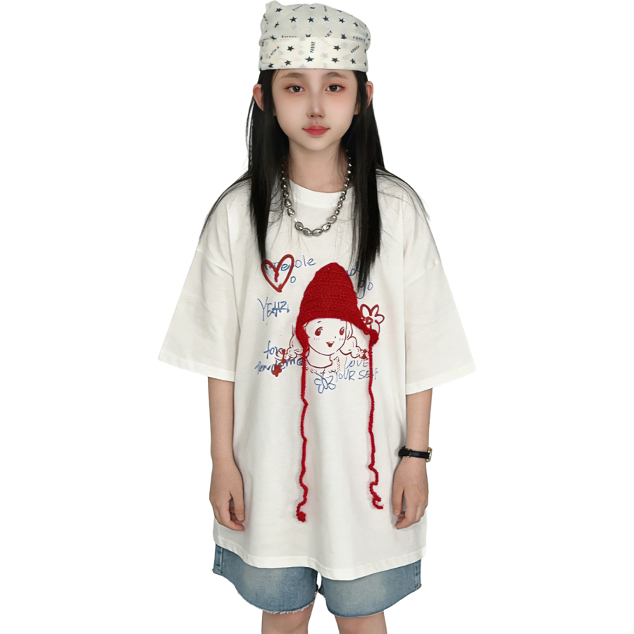 Lanza Girls' Set Summer Style Middle School Kids'