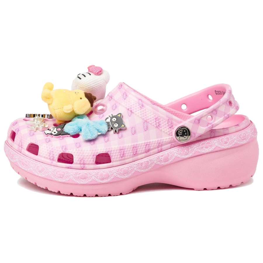 Crocs Crocs x Hello Kitty Classic Platform Clog Clogs Women's Pink