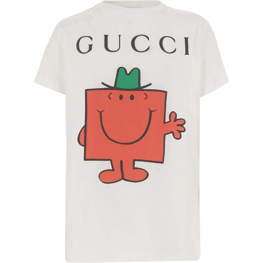 GUCCI Kids T Shirts Crew Neck Moderate