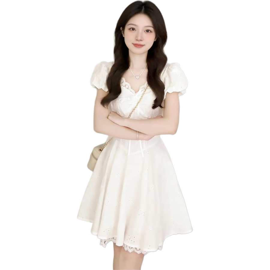 Cotton Gene Short Sleeved Dress Women's