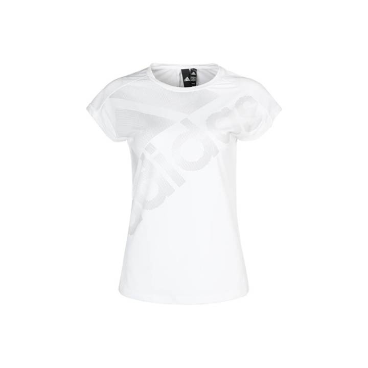 Adidas Adidas T Shirts Women's White Crew Neck Moderate