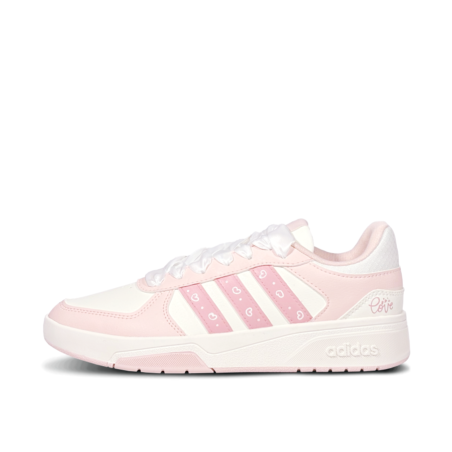 Adidas Adidas COURTBEAT Escape Heartbeat Low top Skateboard Shoes Unisex Pink White