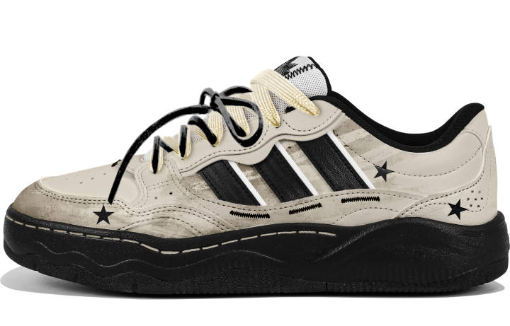 Adidas Adidas LITE SHUFFLE Skateboard Shoes Unisex Low Top Black