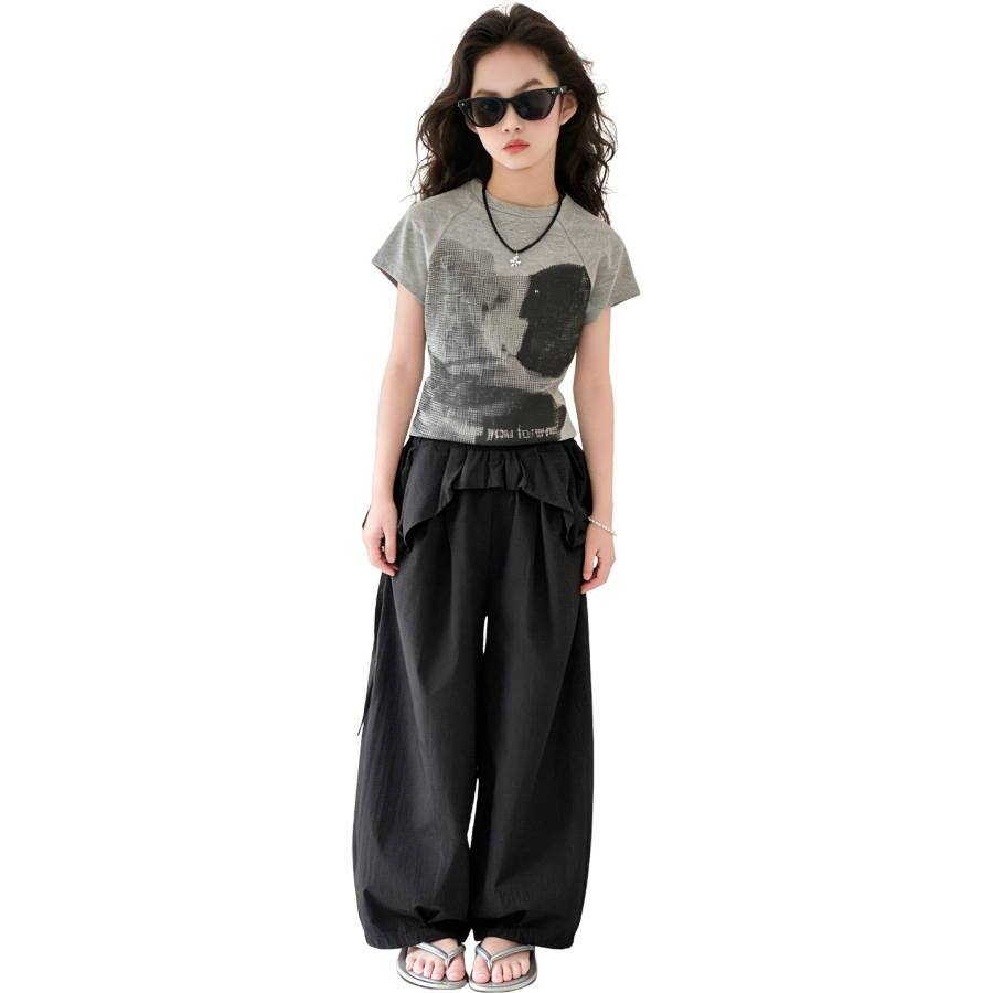 Lanza Lanza Girls' Set Spring Fall Middle School Kids'