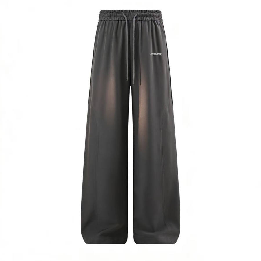 MUSCLETECH Casual Pants Unisex Moderate Straight Fit Pants