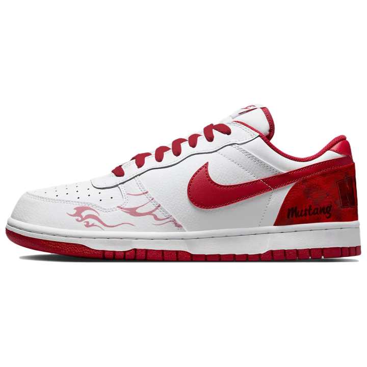 Nike Nike Big Abrasion Resistant Breathable Low top Skateboard Shoes Men's White