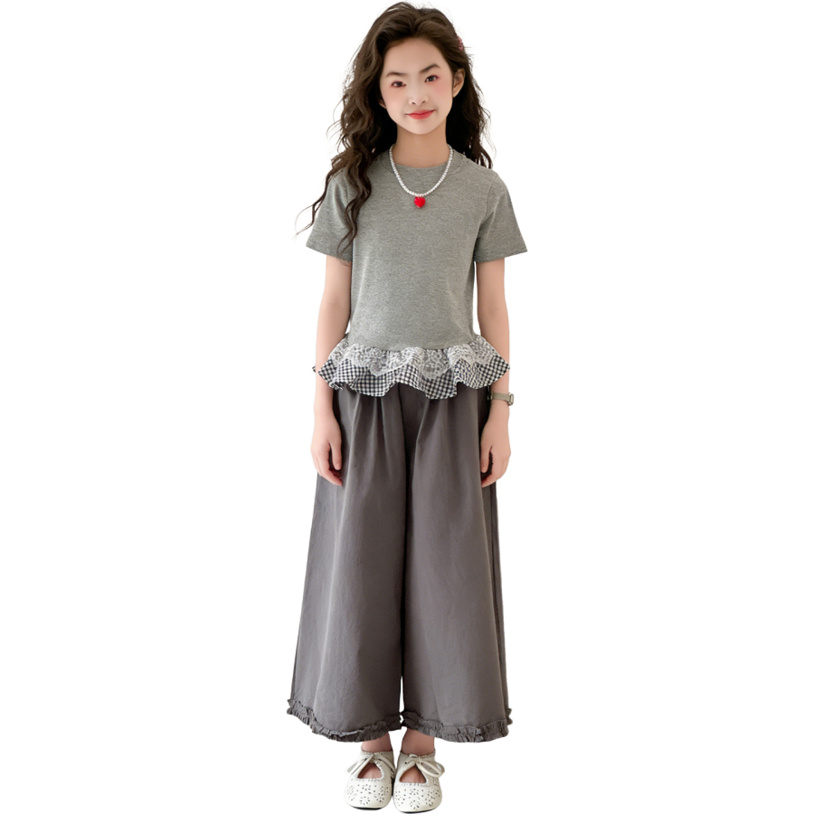 Lanza Lanza Girls' Set Spring Fall Middle School Kids'