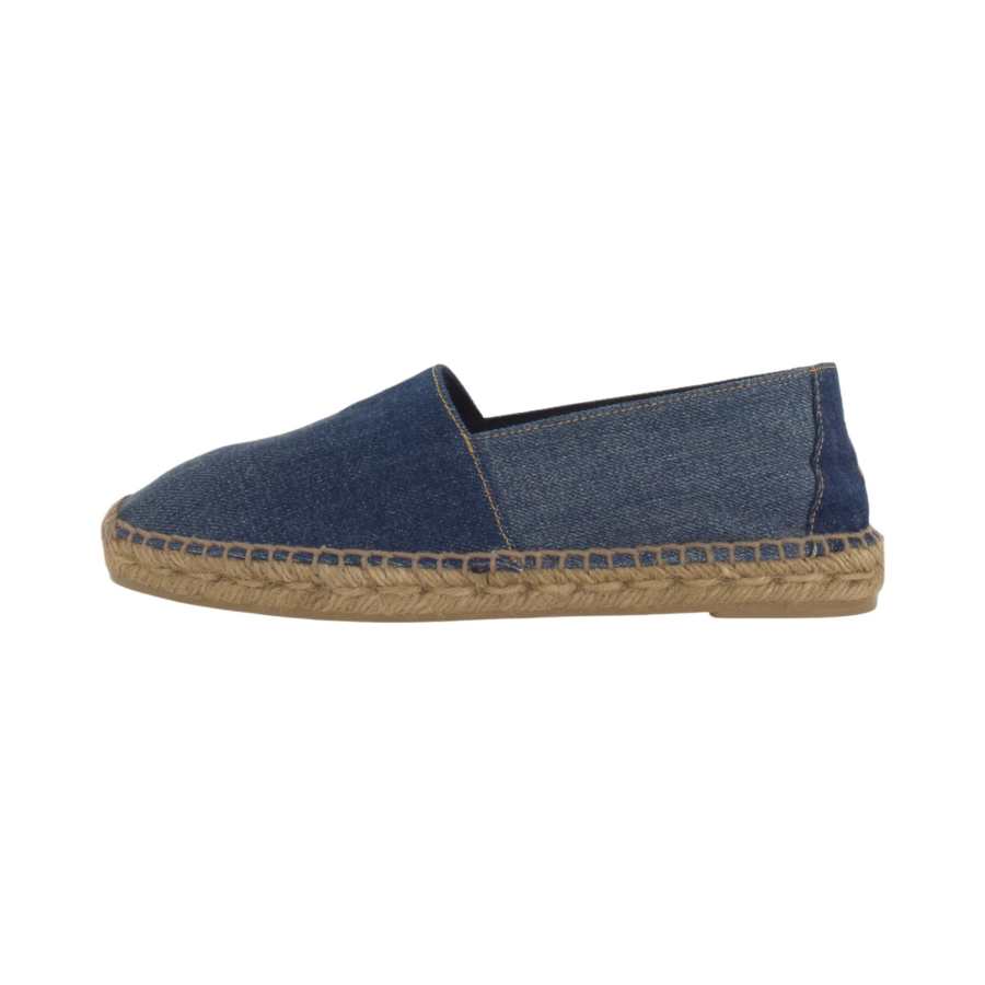 SAINT LAURENT Ysl Embroidered Slip On Espadrilles
