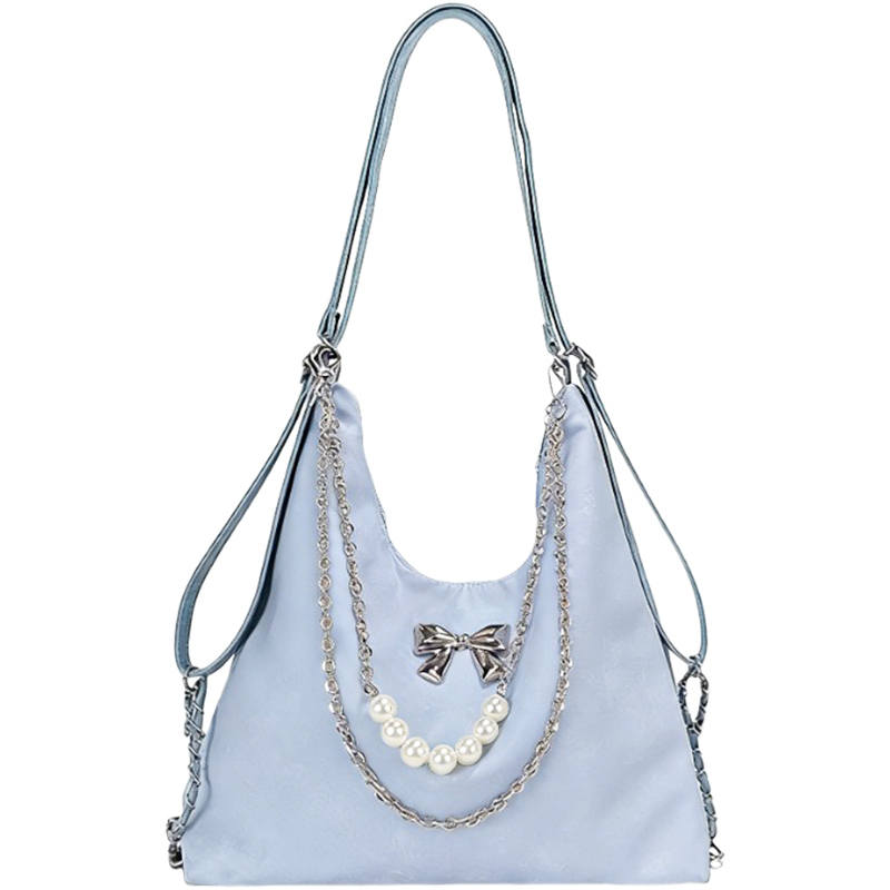 Tonlion Pu Shoulder Bag Regular Women's Blue