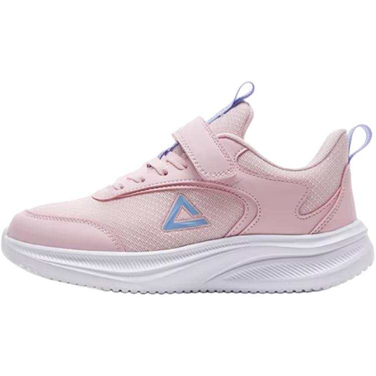 PEAK Fashion Sports Collection Synthetic Leather, Textile Slip Resistant Abrasion Resistant Low top Running Shoes Pink