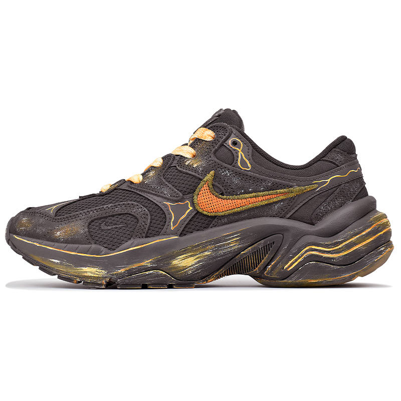 Nike Nike AL8 Abrasion Resistant Slip Resistant Low top Casual Shoes Women's Umber Gold