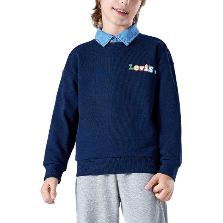 Levis Levis Kids Sweatshirts Crew Neck Moderate